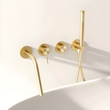 MARUKO Wall-Mounted Bathtub Faucet