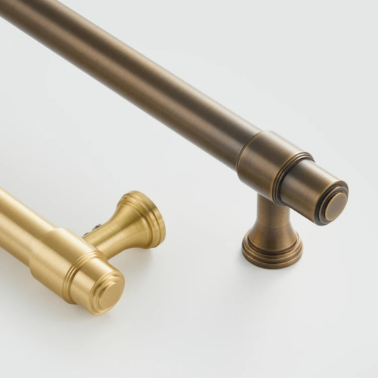 SOLON Double-Sided Brass Door Appliance Pull