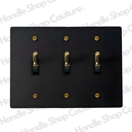 <tc>KLAS</tc> / Interruttore della luce in ottone (3 porte)