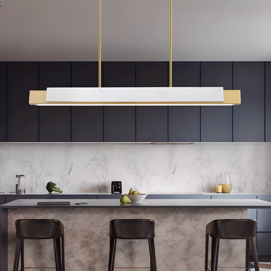 BRAZE / Marble Bar Pendant Light