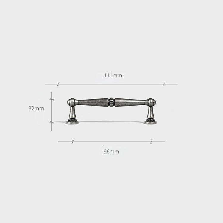 ALLES / SOLID ZINC HANDLES / ANTIQUE BRASS & SILVER - Handle Shop Couture