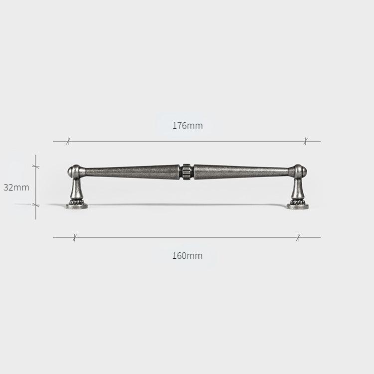 ALLES / SOLID ZINC HANDLES / ANTIQUE BRASS & SILVER - Handle Shop Couture