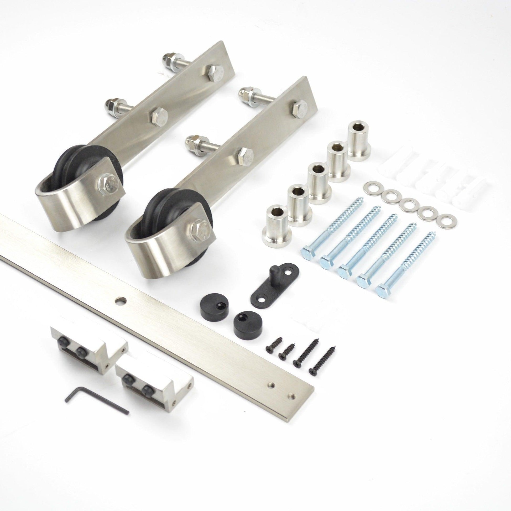 ELIKA / Sliding Barn Door Hardware Kit Mechanism - Handle Shop Couture