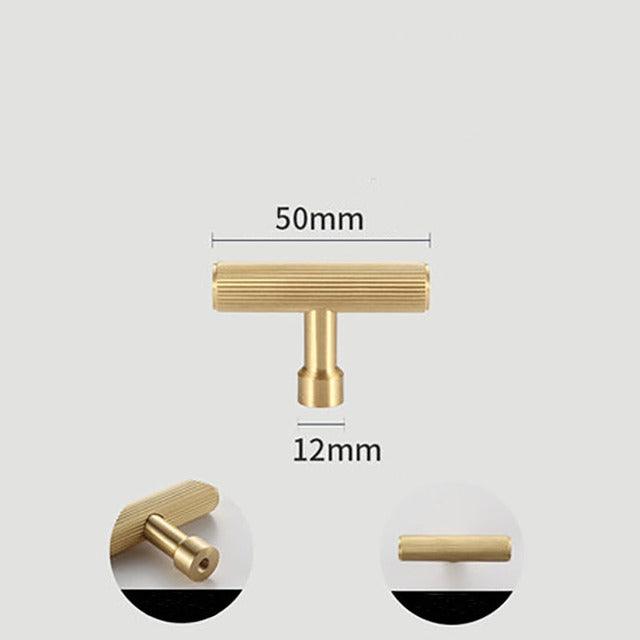 HELVA / SOLID BRASS HANDLES - Handle Shop Couture