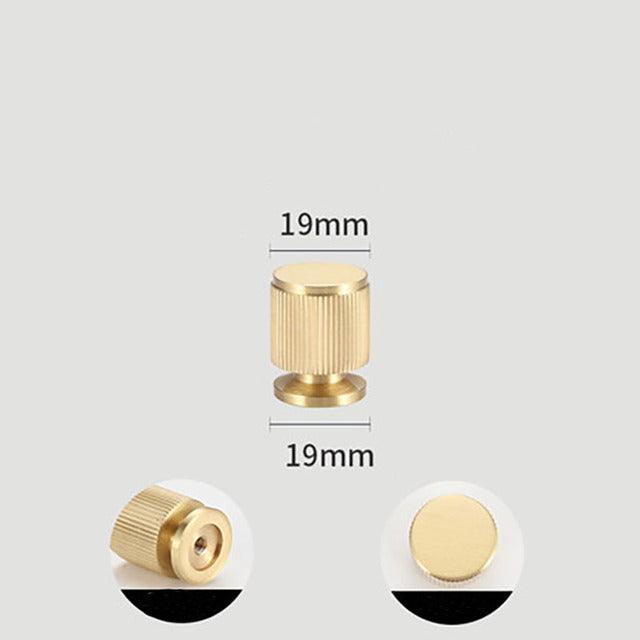 HELVA / SOLID BRASS HANDLES - Handle Shop Couture