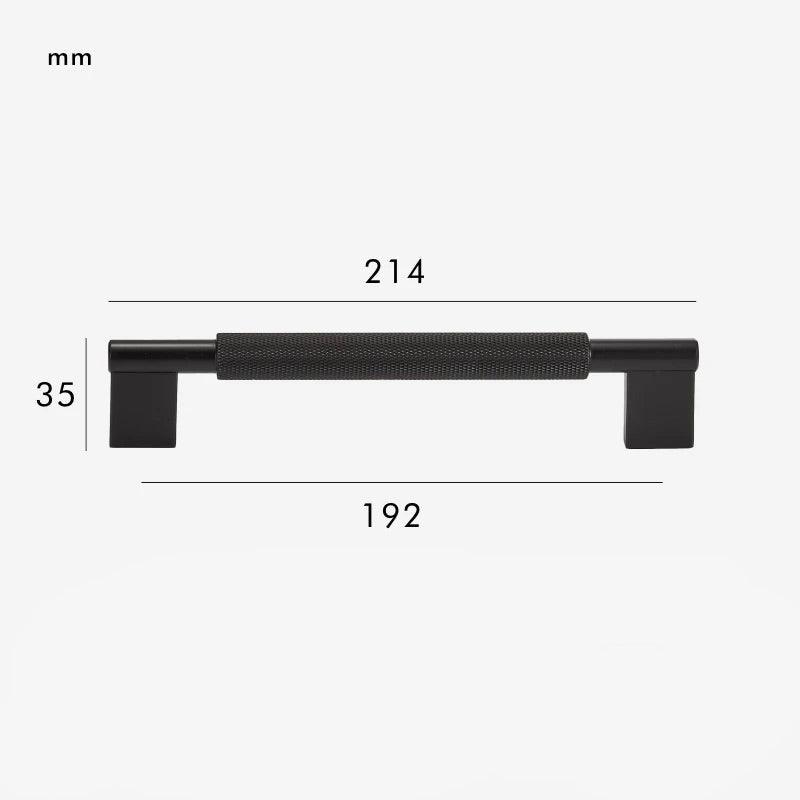 LACIE / Solid Brass Knurled Handles - Handle Shop Couture