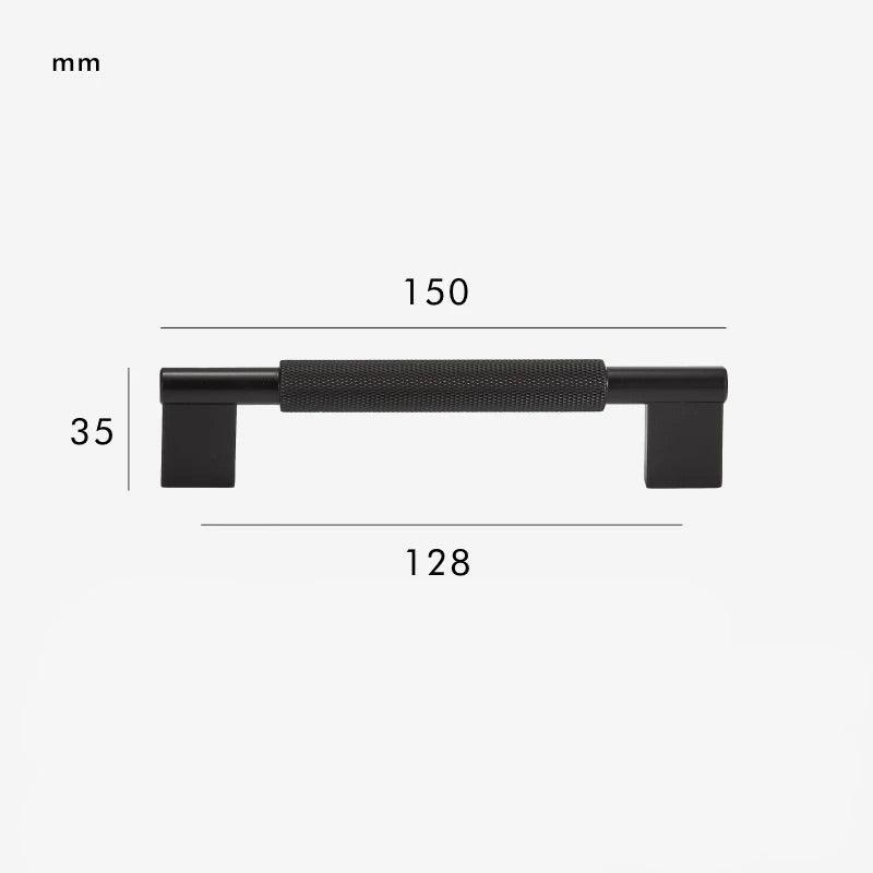 LACIE / Solid Brass Knurled Handles - Handle Shop Couture