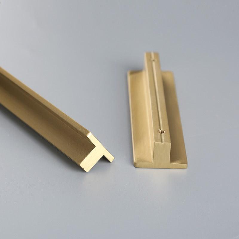 PELAGOS / SOLID BRASS T-SHAPE HANDLES - Handle Shop Couture
