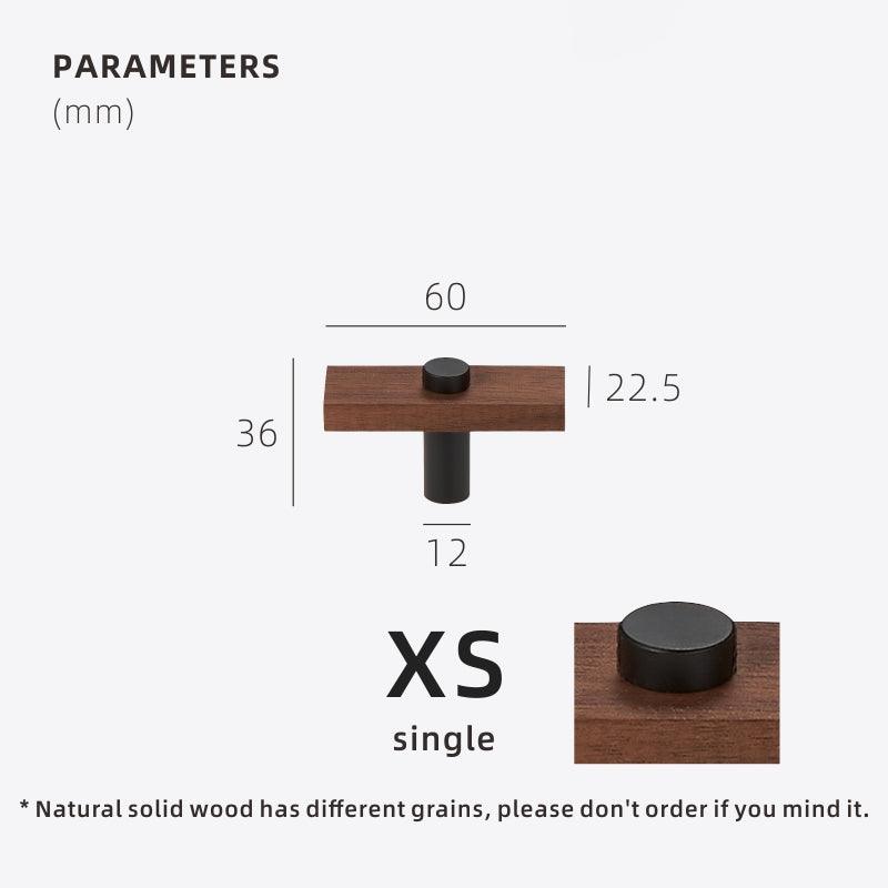 TAHTA / Walnut & Brass Handles - Handle Shop Couture