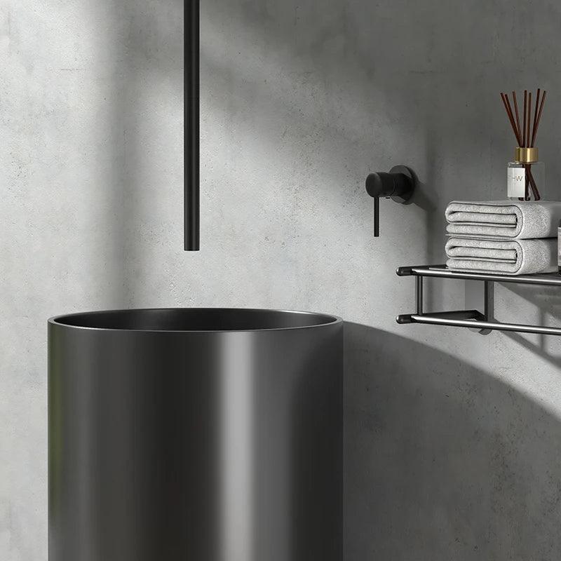 VENEZIA / Ceiling Mounted Bathroom Faucet - Handle Shop Couture