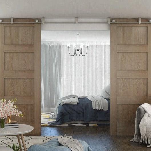 XIOS / Sliding Barn Door Hardware Kit Mechanism - Handle Shop Couture