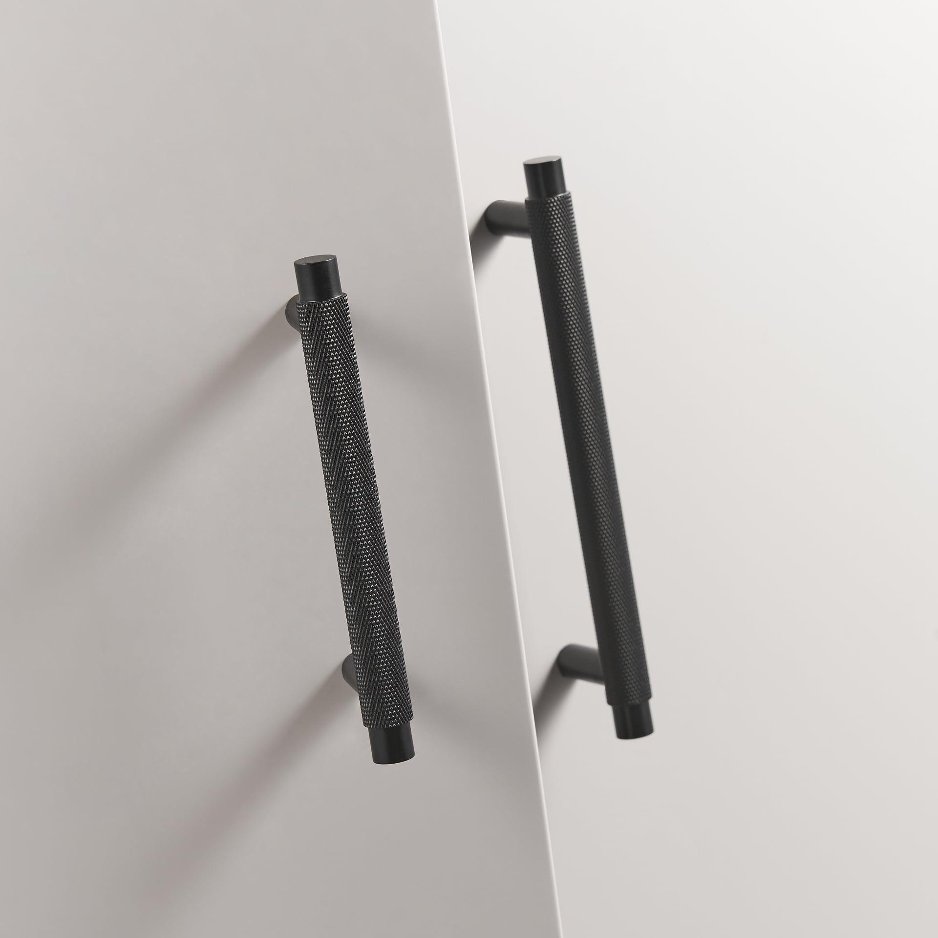 BURGAS / SOLID BRASS HANDLES / KNURLED - Handle Shop Couture