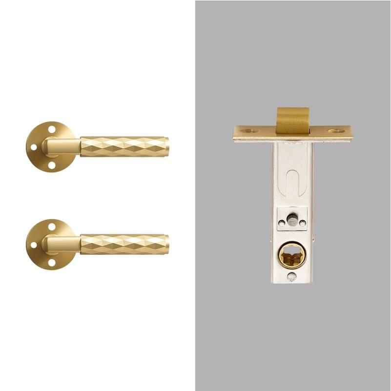 DIMANTE / SOLID BRASS / DOOR HANDLES - Handle Shop Couture