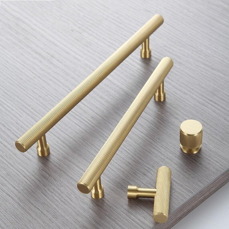 HELVA / SOLID BRASS HANDLES - Handle Shop Couture