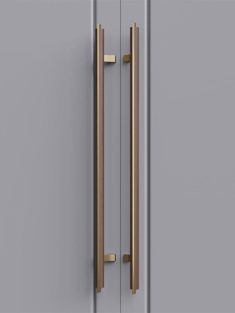 IRIS / Long Entrance Door Handles Push Pull - Handle Shop Couture