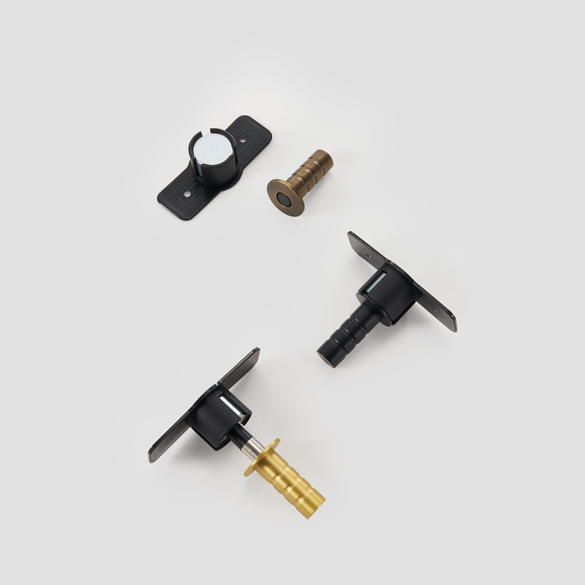 JUNIO / MAGNETIC BRASS DOOR STOP - Handle Shop Couture