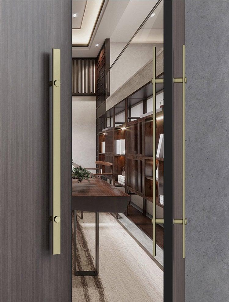 MEYDAN / Long Entrance Door Handles Push Pull - Handle Shop Couture
