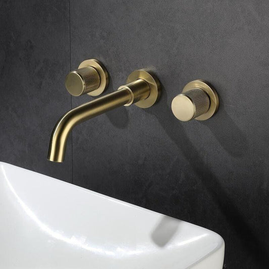 MIKO / Wall-Mounted Bathroom Faucet - Handle Shop Couture