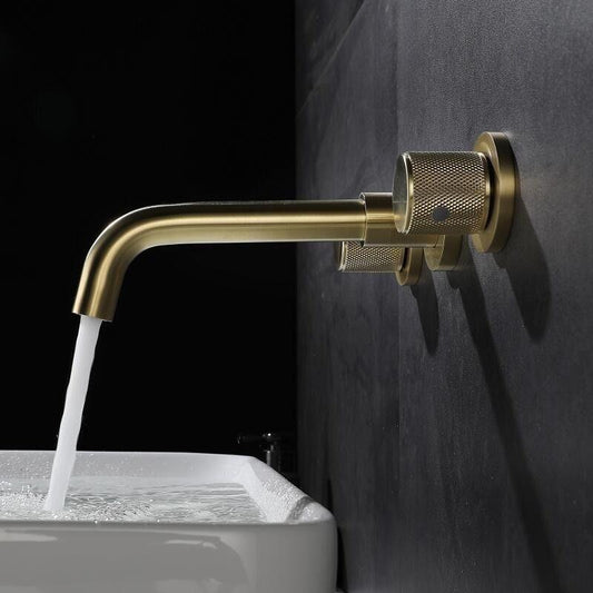 MIKO / Wall-Mounted Bathroom Faucet - Handle Shop Couture