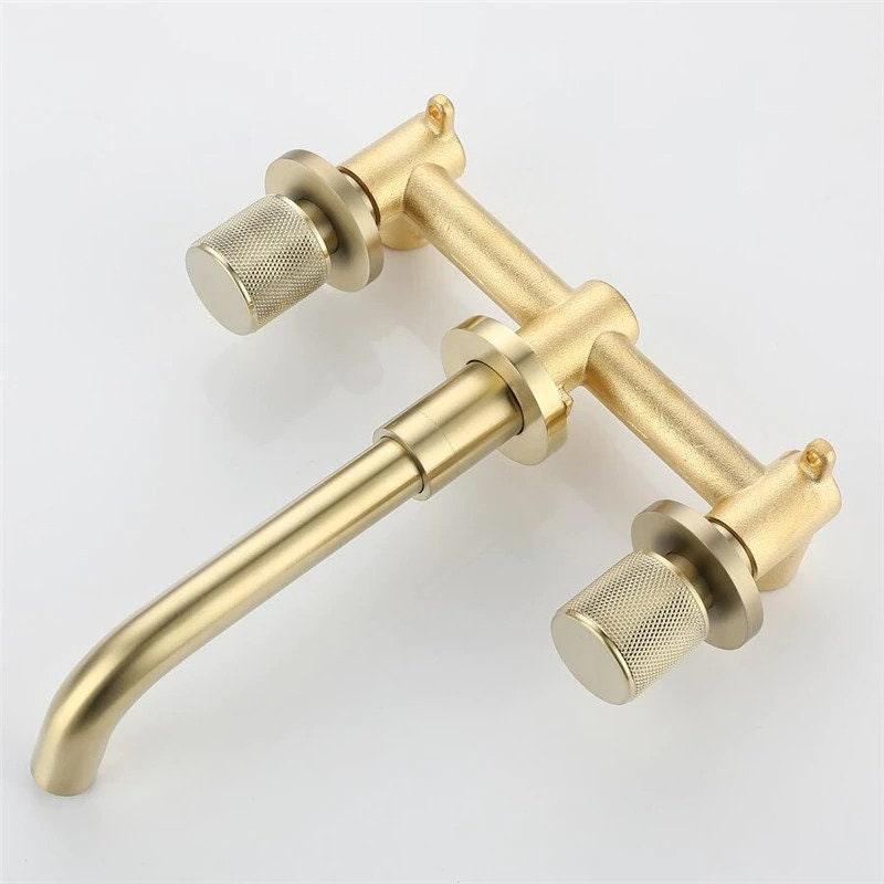 MIKO / Wall-Mounted Bathroom Faucet - Handle Shop Couture