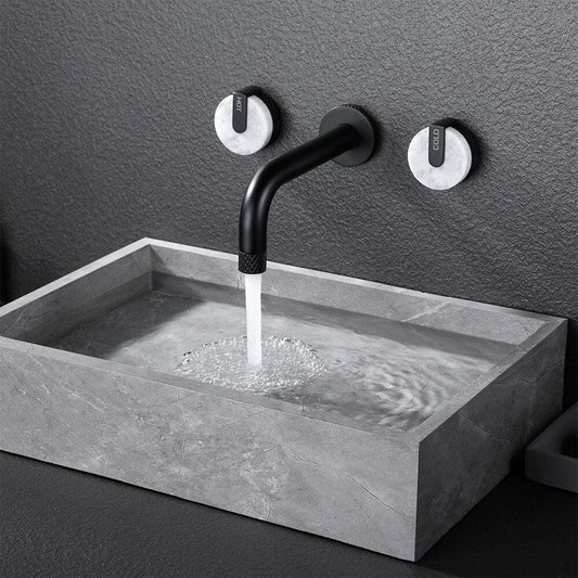 NIKO / Wall-Mounted Bathroom Faucet - Handle Shop Couture