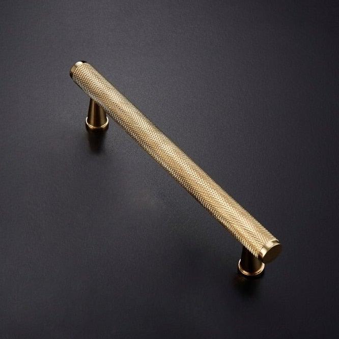 PORTA / SOLID BRASS HANDLES / KNURLED - Handle Shop Couture