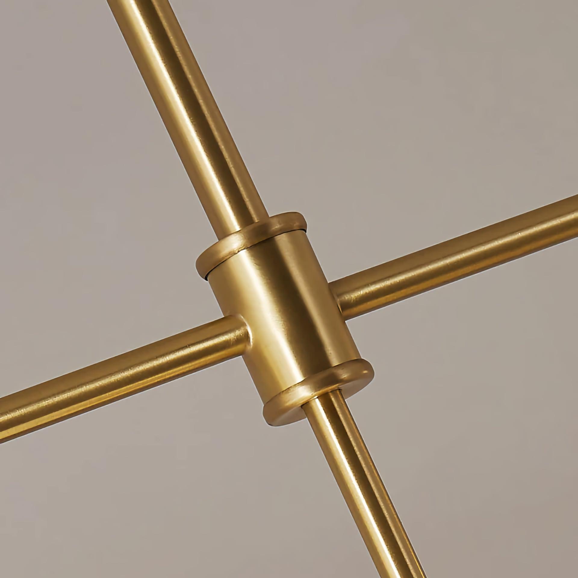 PRISMATICA / Brass Chandelier - Handle Shop Couture