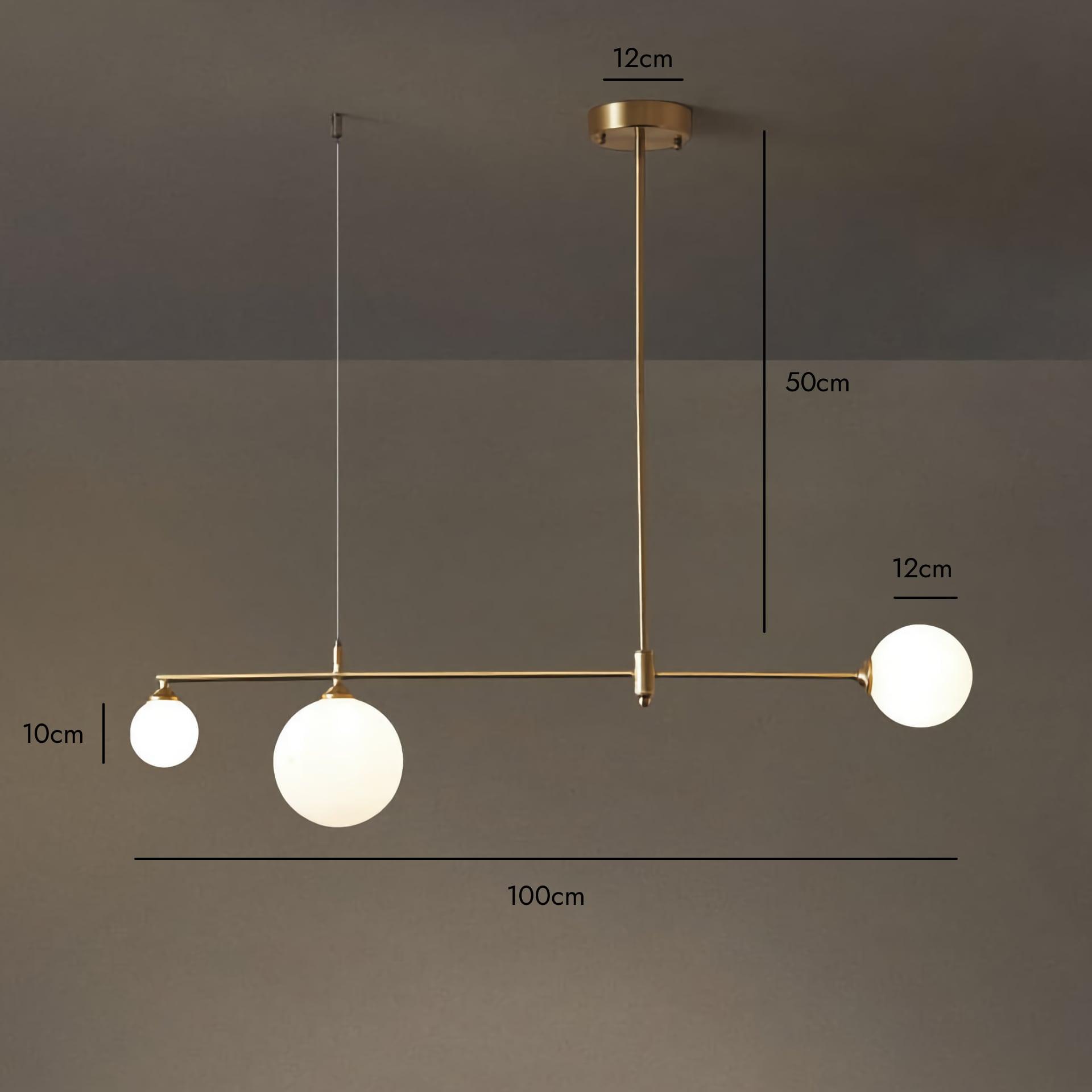 PRISMATICA / Brass Chandelier - Handle Shop Couture