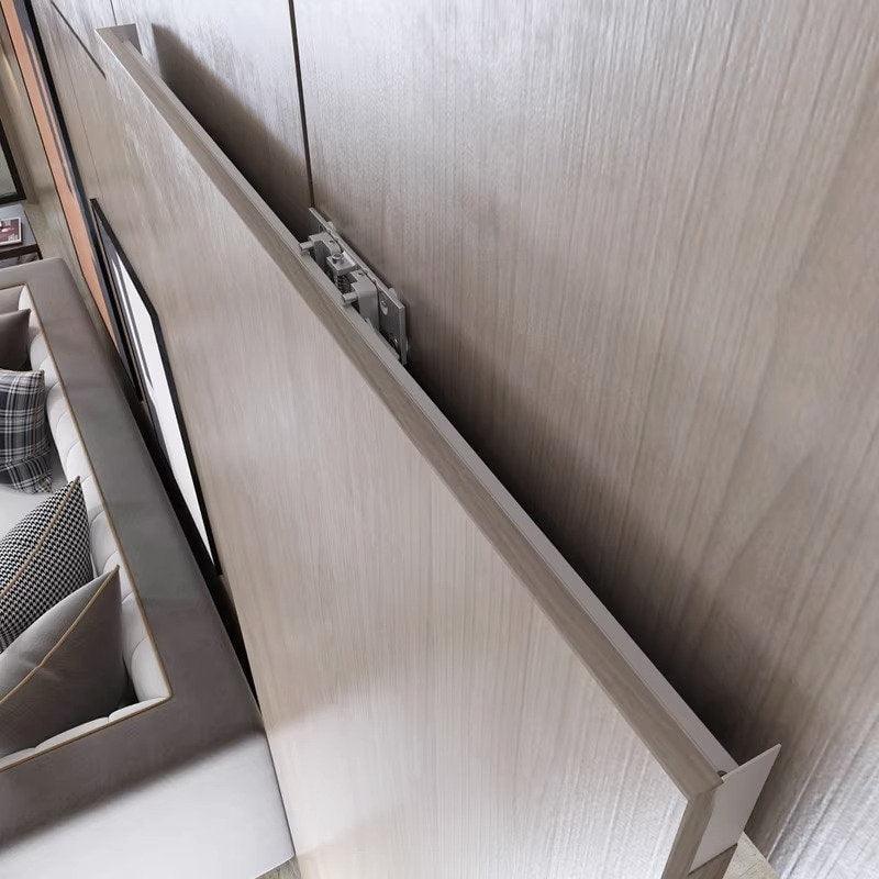 Soft-Closing Concealed / Sliding Barn Door Hardware Kit Mechanism - Handle Shop Couture