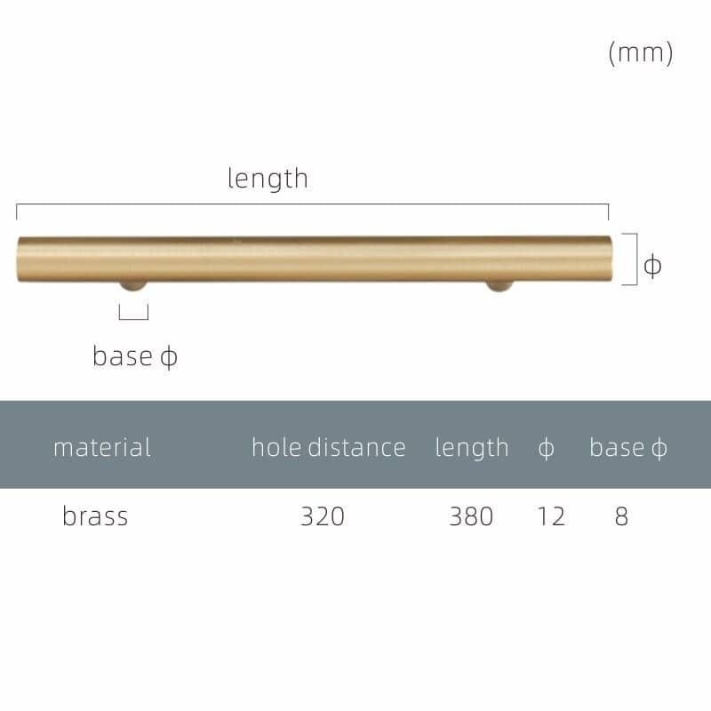 TRACY / Solid Brass Handles - Handle Shop Couture