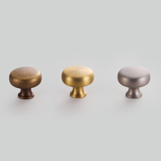 ZERRIN / Solid brass Knobs - Handle Shop Couture
