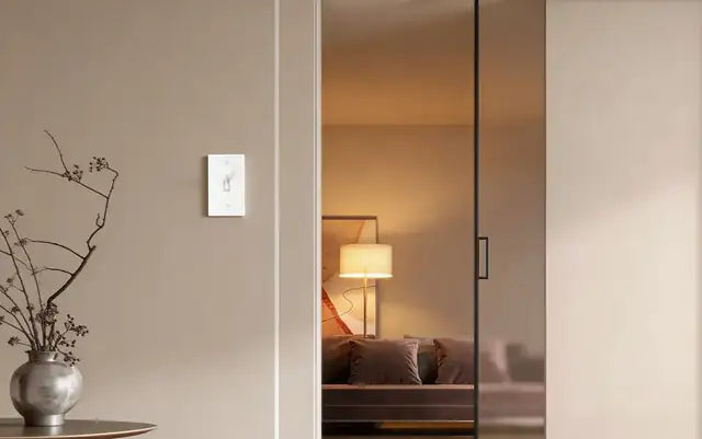 White switch plate, Palanca