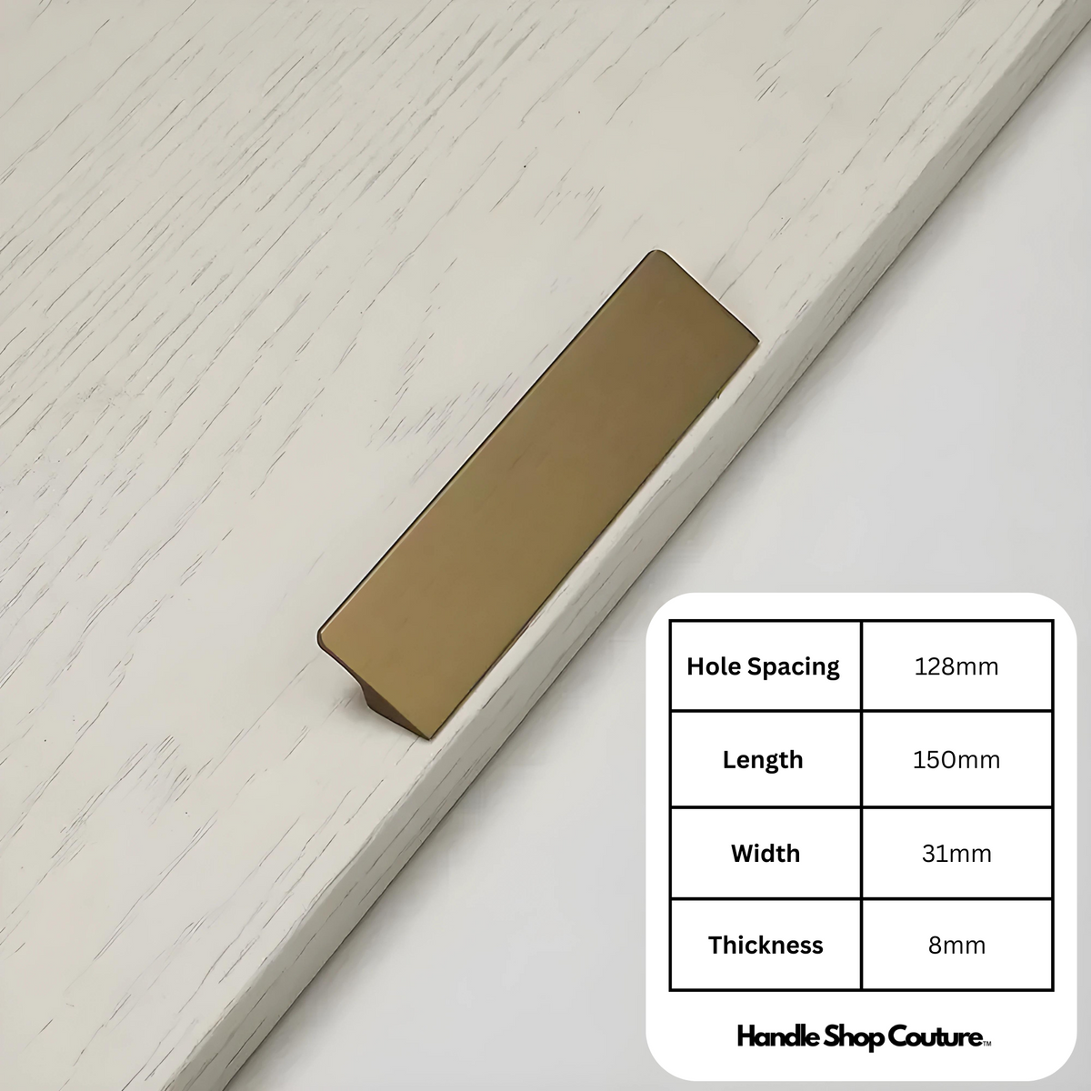 AYA Long Cabinet Pull Handles Slanted
