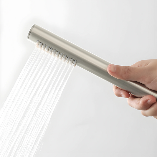 VANTIS Textured Brass Shower System