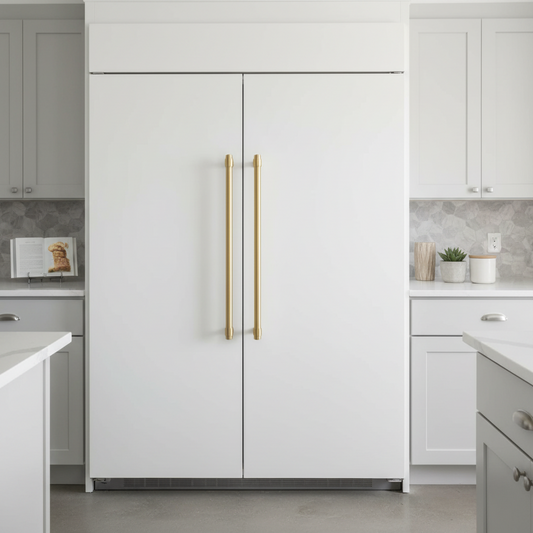 SOLON Double-Sided Brass Door Appliance Pull