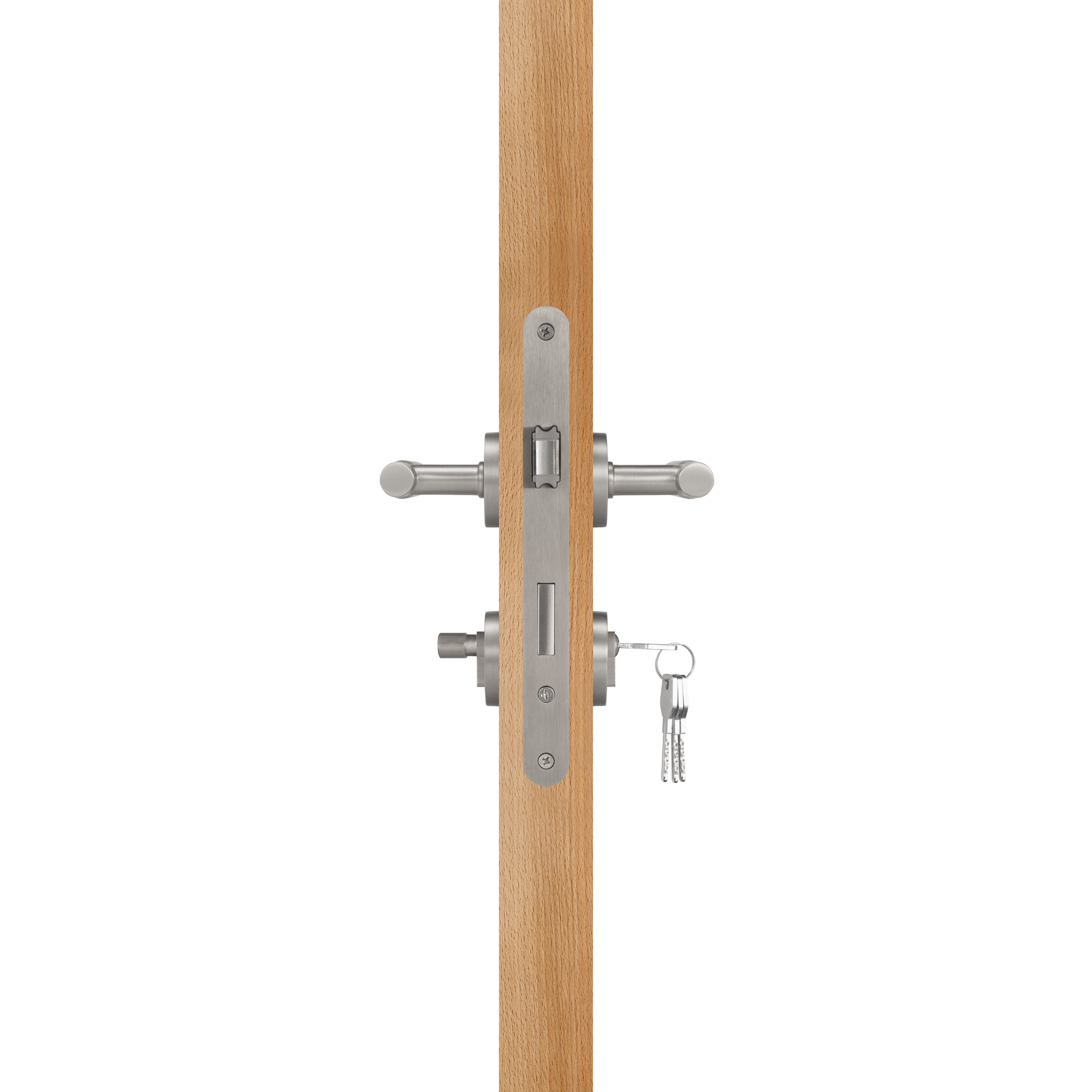 Linear Knurled Brass Door Handles | Handle Shop Couture - Handle