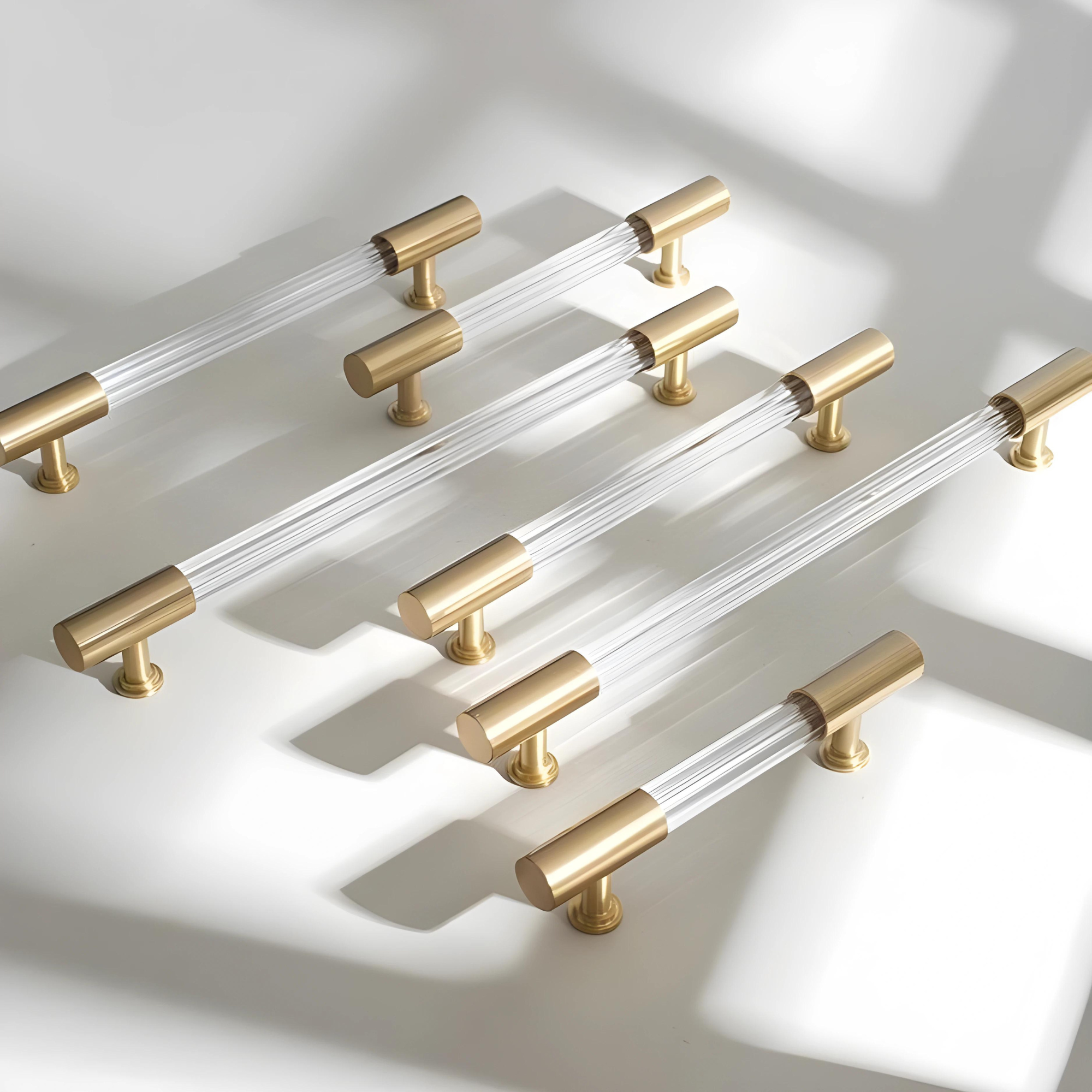 LORO / Acrylic & Brass Handles