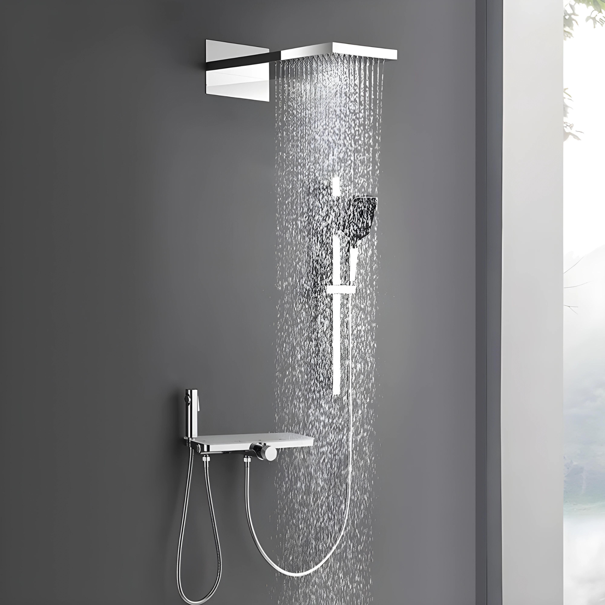 ZUECO / Sistema doccia e bidet in ottone
