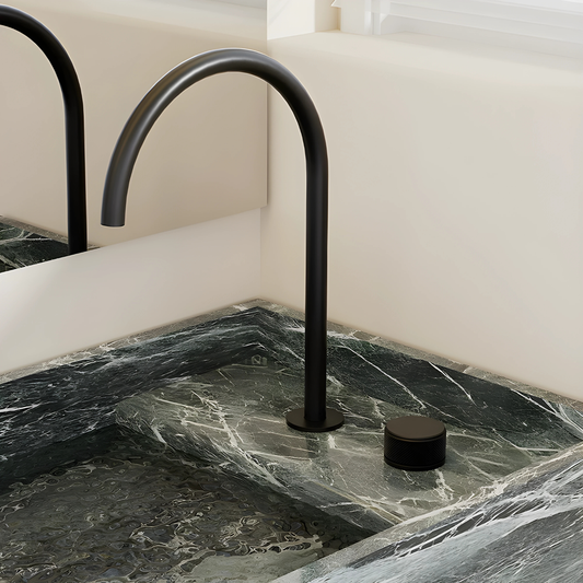 SENSIAL / Brass Knurled Mixer Tap Faucet