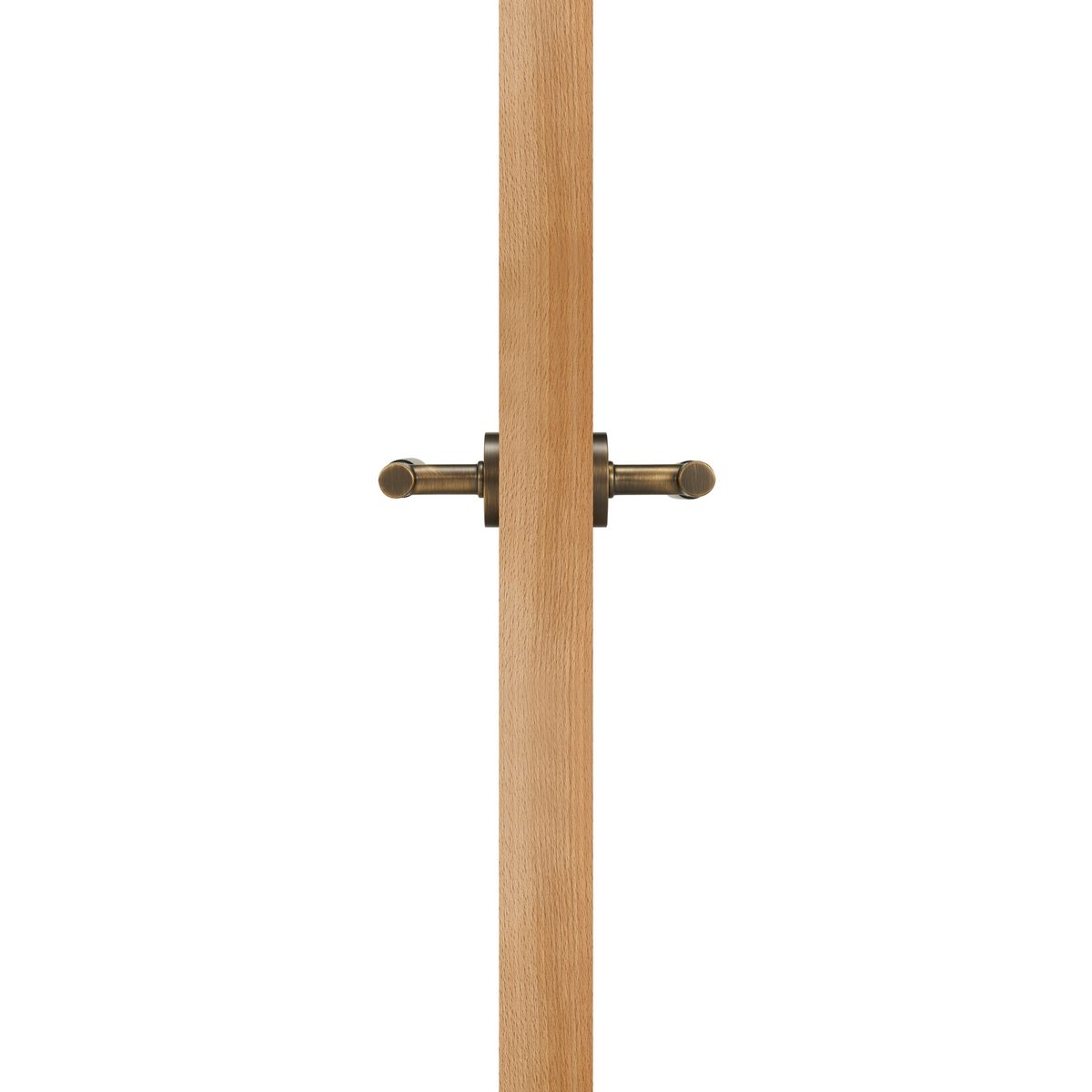 CARDO / Conjunto de puxador de porta de alavanca e fechadura em latão