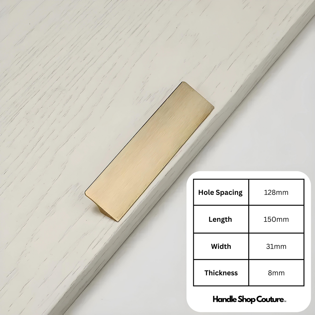 AYA Long Cabinet Pull Handles Slanted