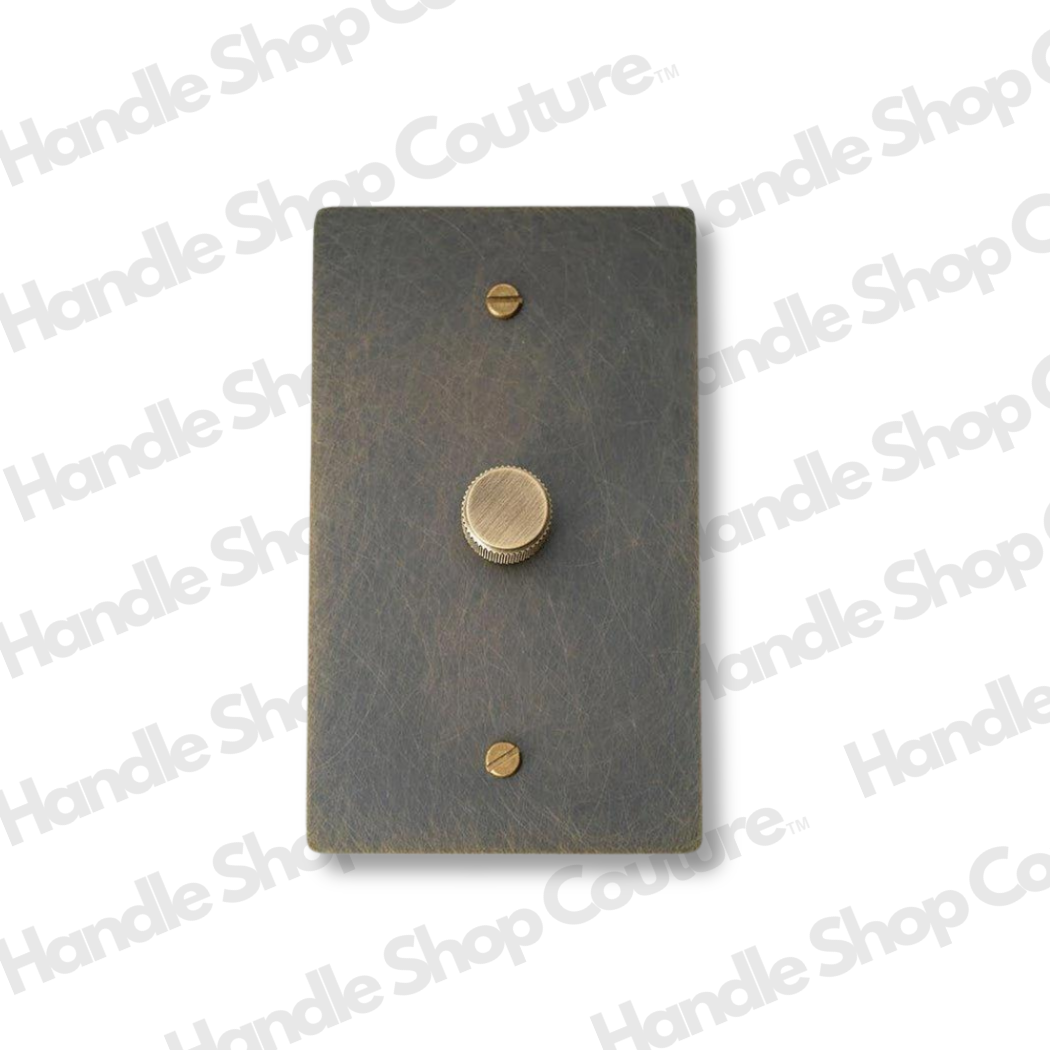 KLAS / Messing draaidimmer (1-voudig)