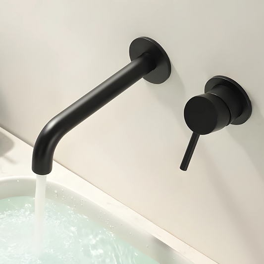 AQUAGRACE / Wall-Mounted Brass Bathroom Faucet