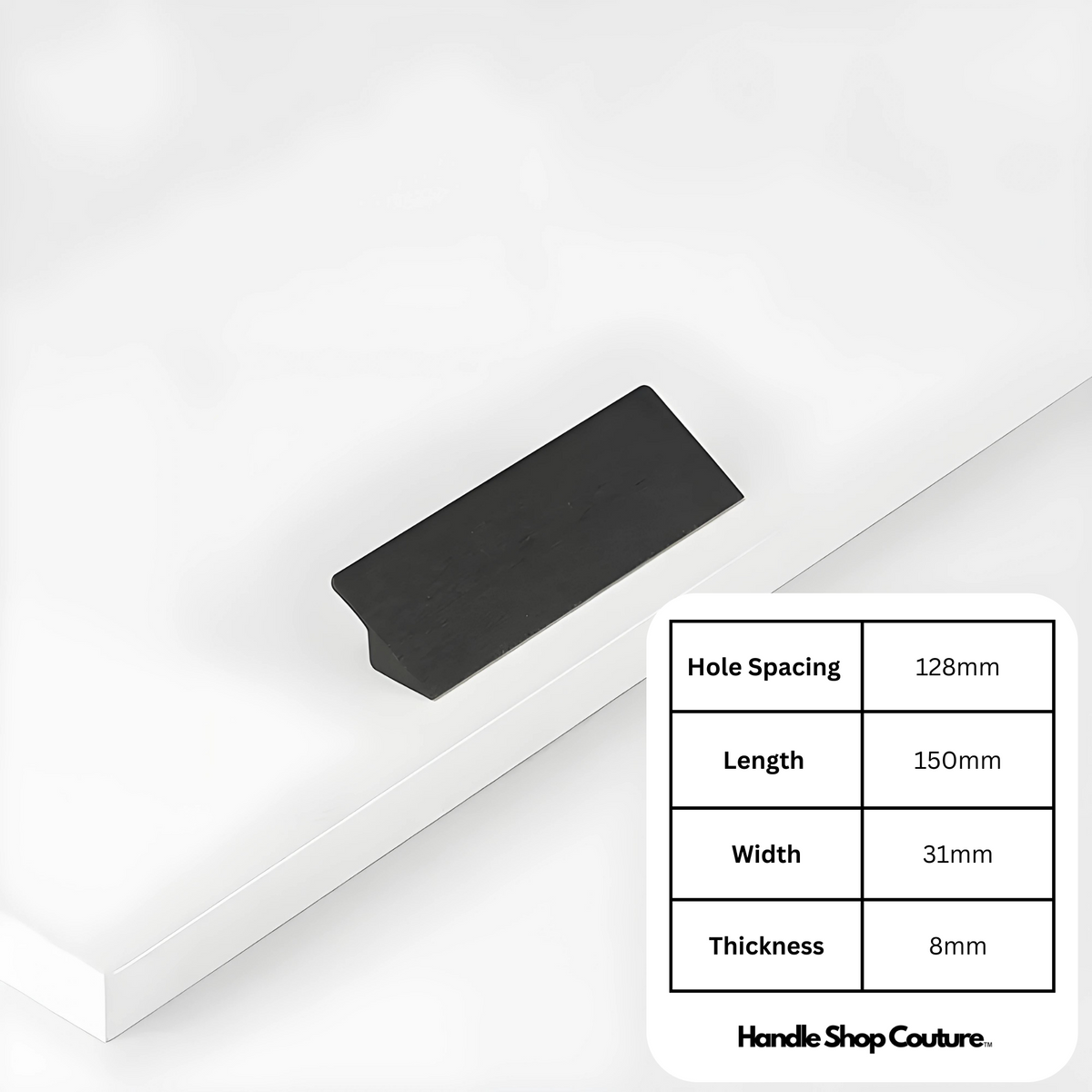 AYA Long Cabinet Pull Handles Slanted