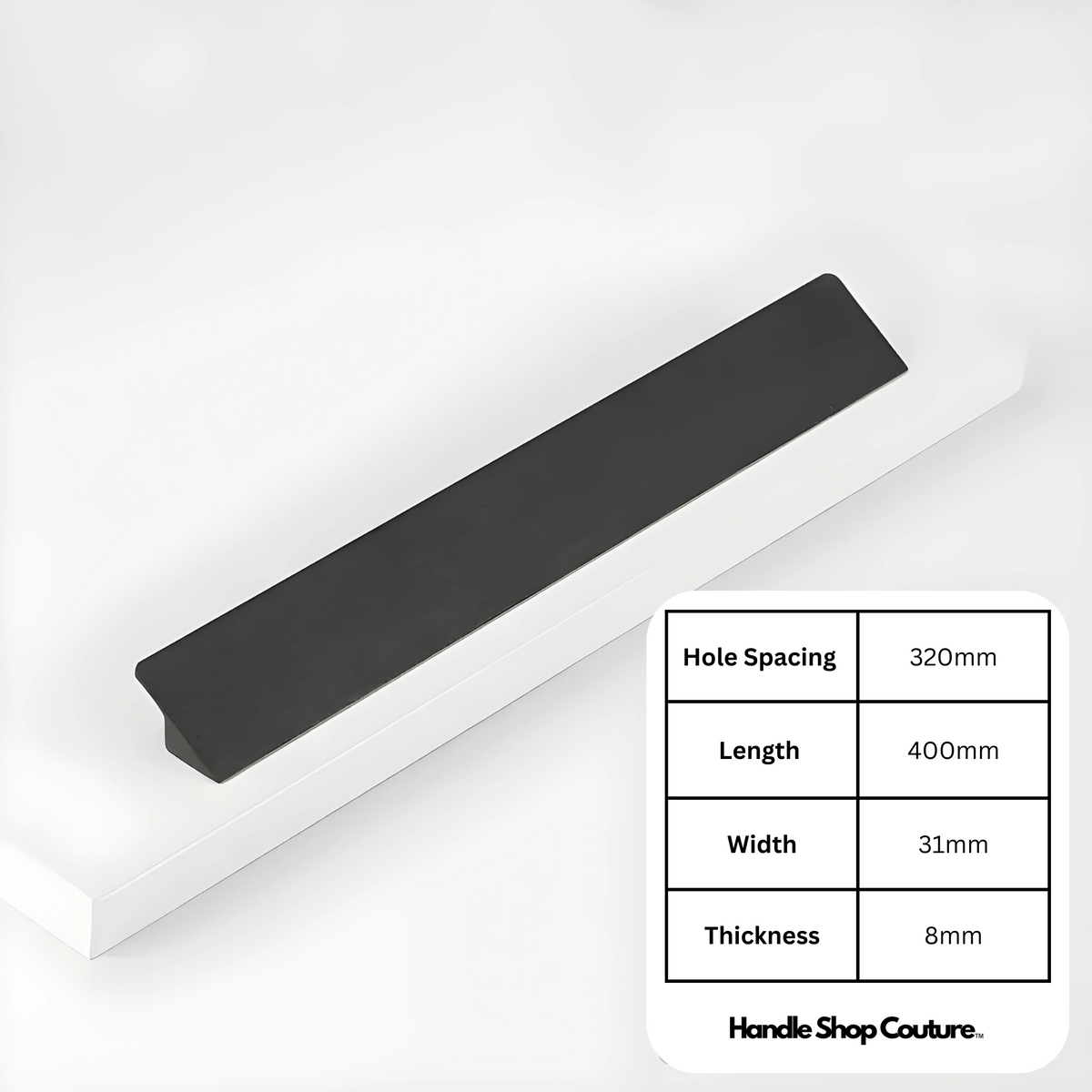 AYA Long Cabinet Pull Handles Slanted