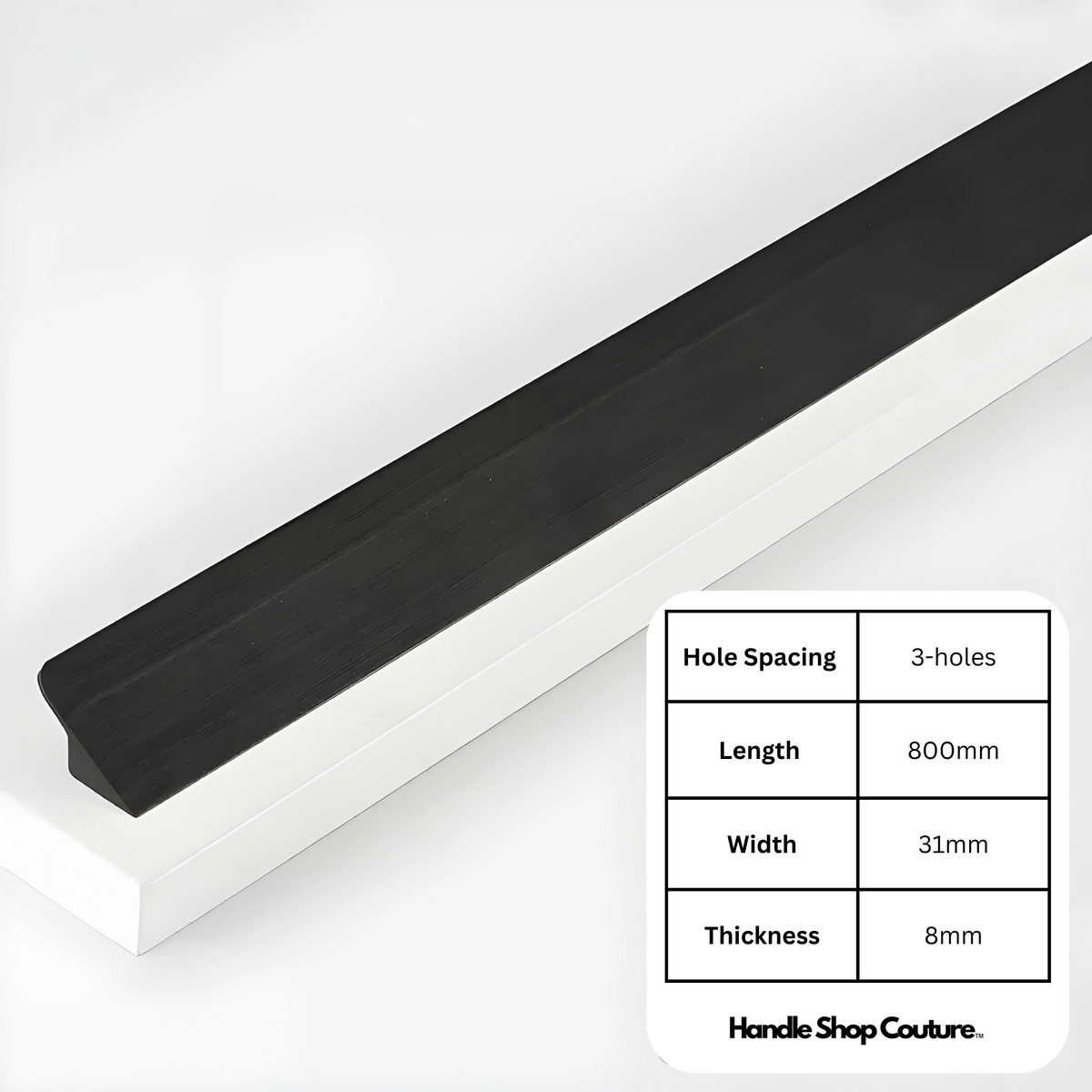 AYA Long Cabinet Pull Handles Slanted