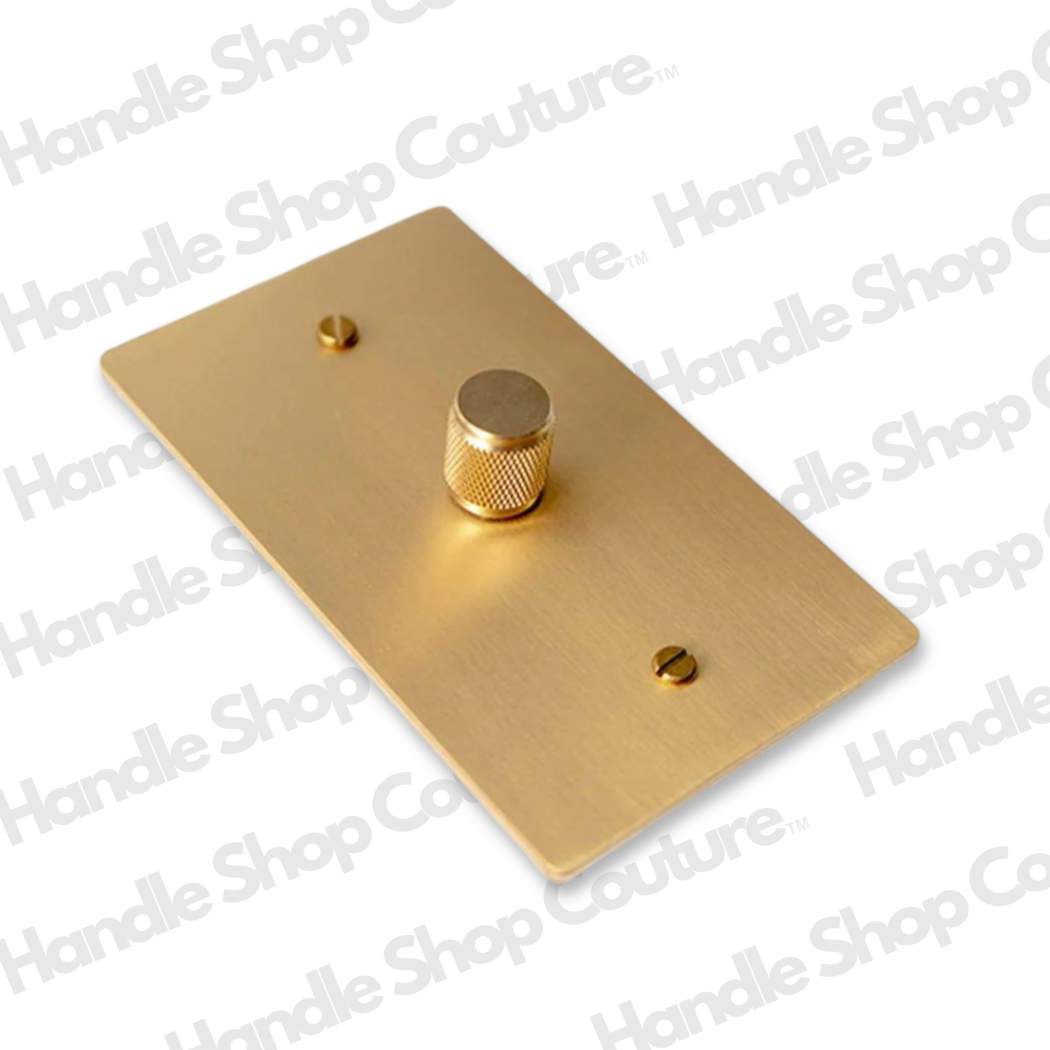 KLAS / Messing draaidimmer (1-voudig)