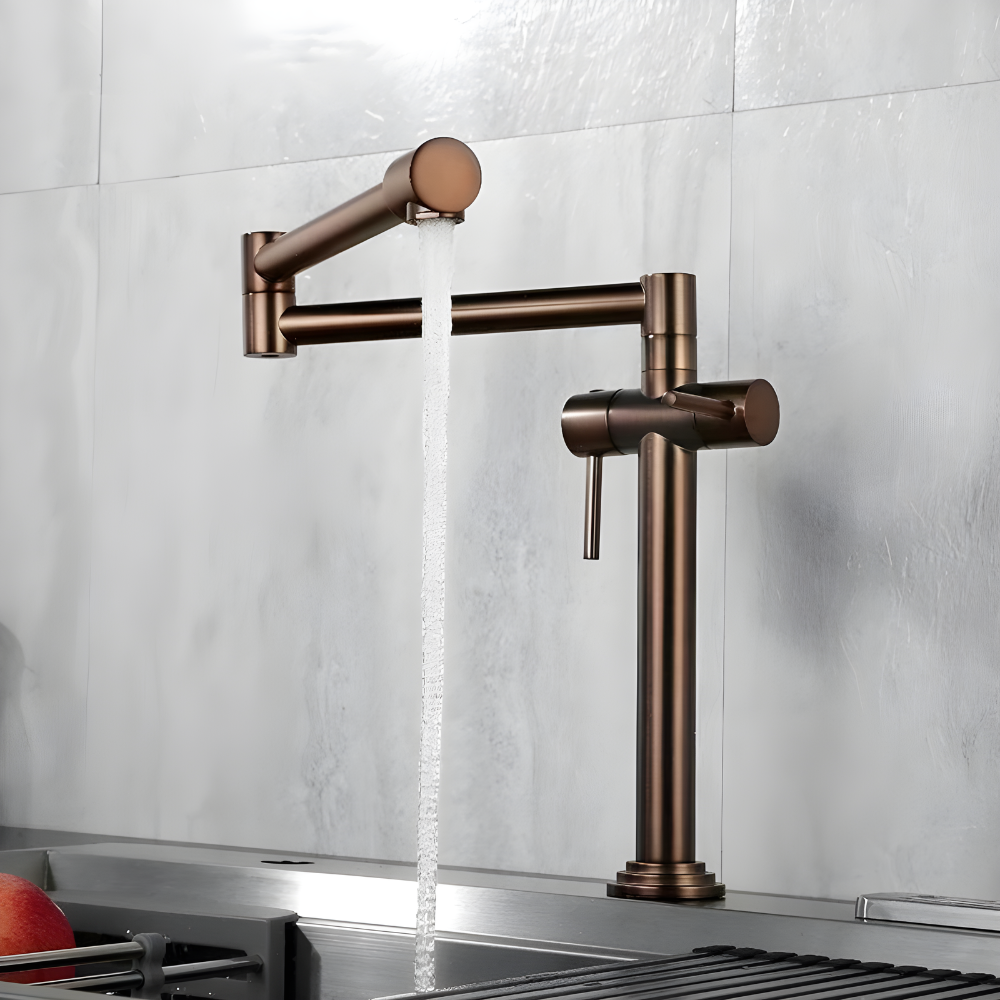 PAGOS / Dual Lever Swivel Kitchen Tap