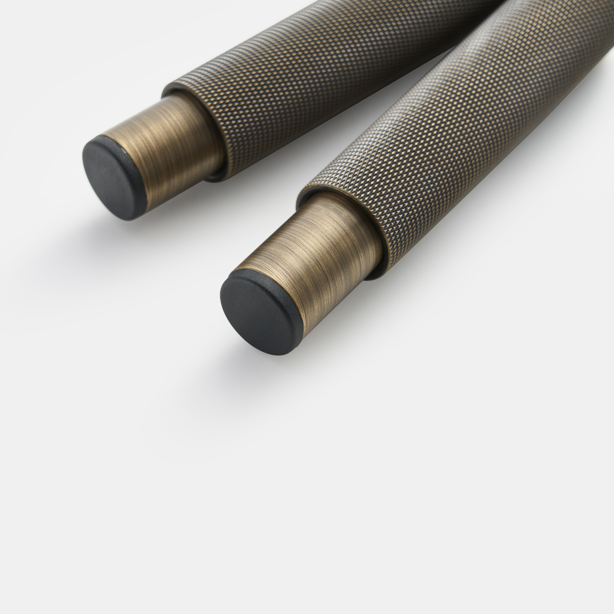 LACIE / Solid Knurled Brass Furniture Legs - Handle Shop Couture