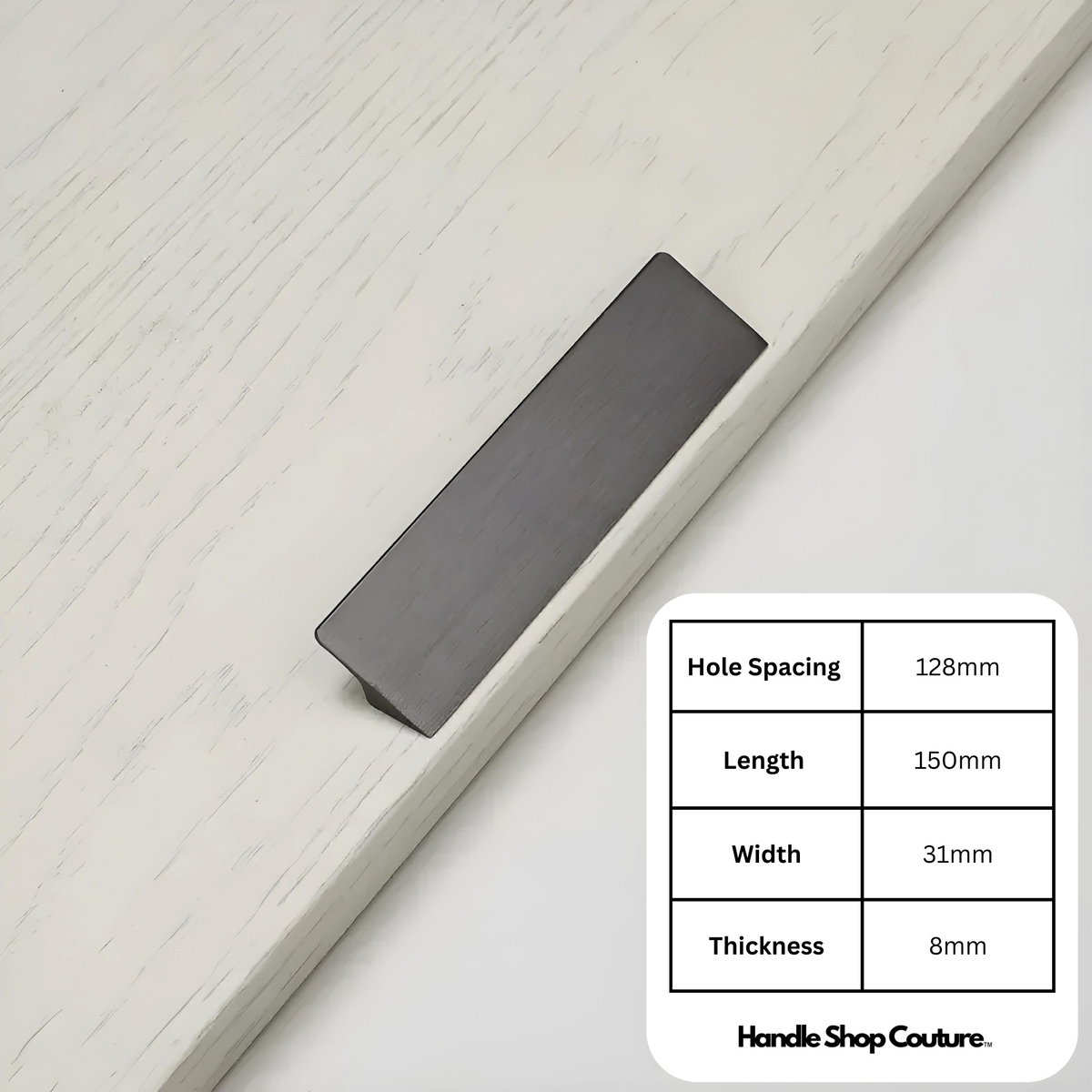 AYA Long Cabinet Pull Handles Slanted